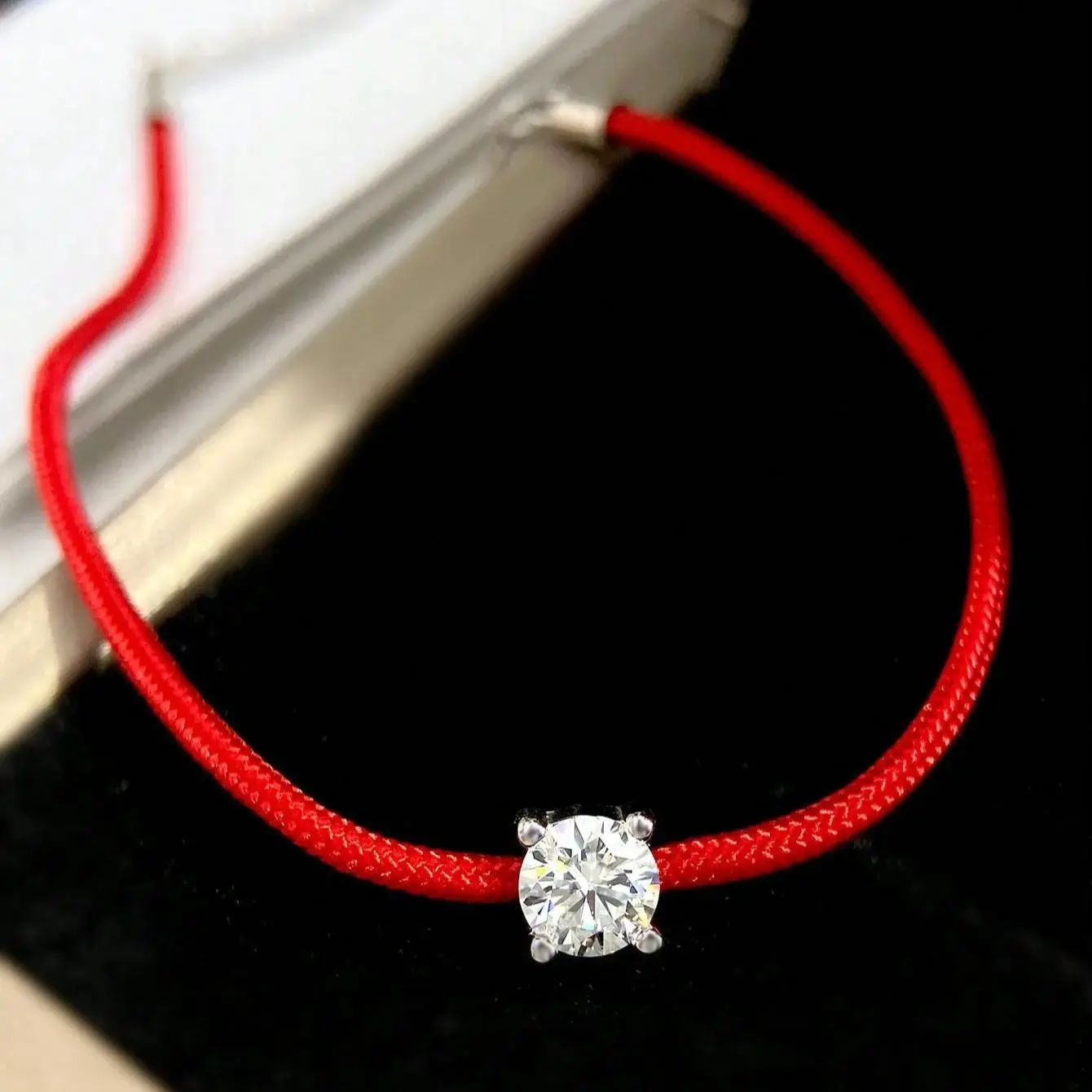 GRA 0.5 Carat Sparkling Certified Real Moissanite Diamond Round bracelets for Woman Gift Minimalism Party Wedding Fine Jewelry - Image 2